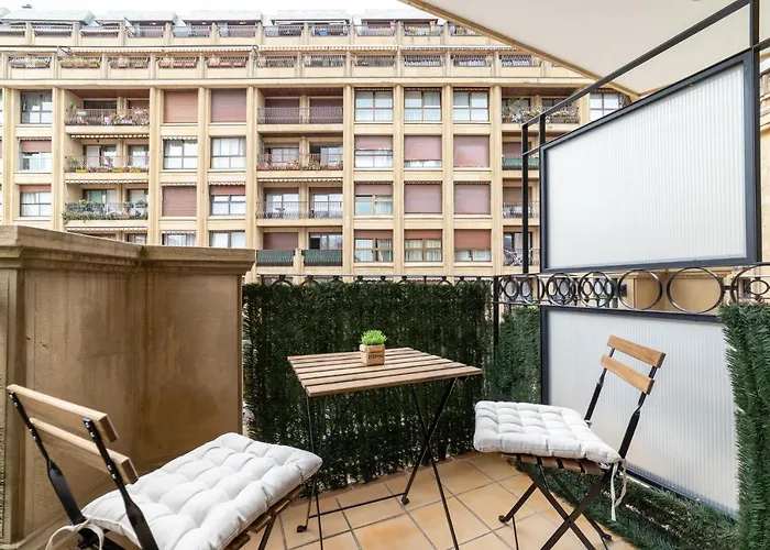 아파트 Comfy & Luminous Terrace 산세바스티안